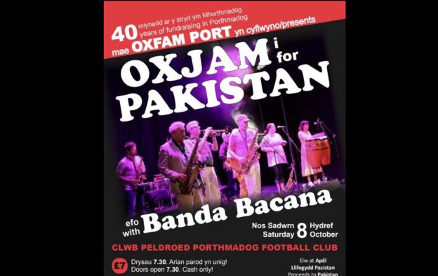 Oxjam for Pakistan - 8th Oct, Porthmadog
